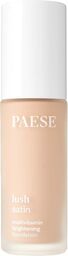 Paese Lush Satin 30 Porcelana, witaminowy podkład rozświetlający,