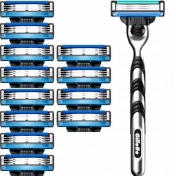 12x Ostrza Do Golarki Gillette MACH3 Golarka Maszynka