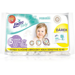 Linteo Baby Premium Junior pieluchy jednorazowe 11-21 kg