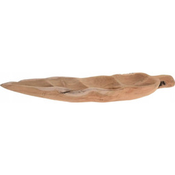 Misa patera na owoce Liść eko drewniana Leaf