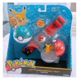 Pas trenera Pokemon Clip N Go, zestaw
