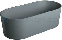 Omnires Ovo M+ Wanna wolnostojąca ash grey 160x75