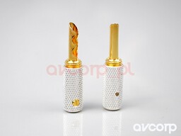 Wireworld GOLD BANANA Uni-Term with socket - wtyki