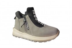 Trekkingi damskie w kolorze popielu obc.3cm nr.41
