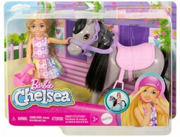 Barbie Lalka Chelsea Kucyk HTK29