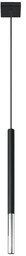 Lampa wisząca MOZAICA 1 czarny/chrom SL.0885 - Sollux