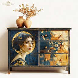 Zestaw papieru morwowego meblowego do decoupage  FPA1005