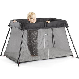 Babybjörn Light Łóżeczko Turystyczne, Szary, 44.5 x 31.5