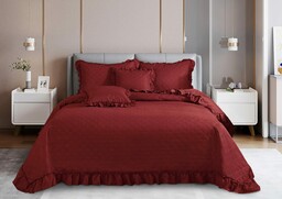 Spod Igły I Nitki Narzuta z falbanką 200x220