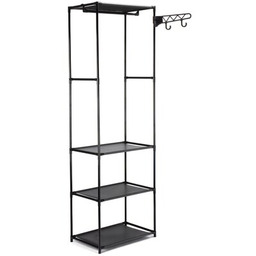 GOCKOWIAK Garderoba na ubrania Milena Czarny Zyskaj