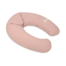 Babymatex Poduszka pozycjonująca Relax Muslin różowa pudrowa 190