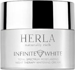 Herla Total Spectrum Moisturizing Night Therapy Cream Nawilżający
