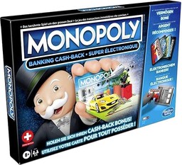 Monopoly Hasbro European Tr Hasbro Monopoly Banking Cash-Back