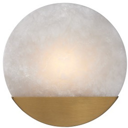 Pietra Nova - kinkiet 20 cm okrągły marmur