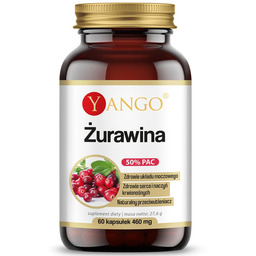 YANGO Żurawina 60vegcaps