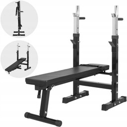 Ławka pod sztangę ławeczka do ćwiczeń stojaki