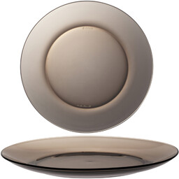 Talerz płytki Lys Sepia brązowy 235x20mm zestaw 6
