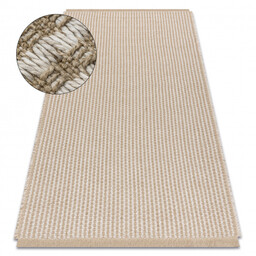 Dywan JUTE 3650 krem / beż linie -