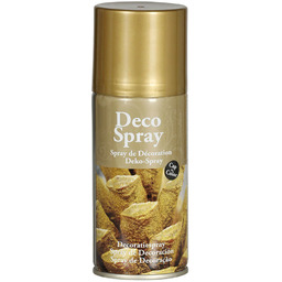 Farba dekoracyjna w sprayu - złota - 150