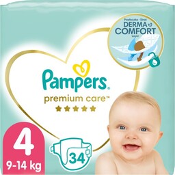 Pampers Premium Care Size 4 pieluchy jednorazowe 9-14