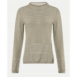 COMMA SWETER DAMSKI W PASKI DOPASOWANY KLASYCZNY 40