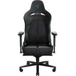 Razer Enki Gamingowy do 136kg Skóra ECO Czarno-zielony