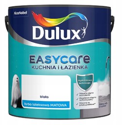 Dulux Farba Do Kuchni i Łazienki Biała Matowa