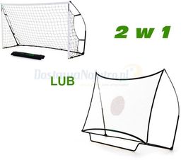 Bramka piłkarska Quickplay Rebounder Combo ścianka odbijacz 2w1