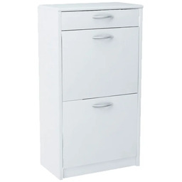 Elior Biała szafka na buty z szufladą E2-H96