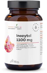 Aura Herbals Inozytol 1100 mg, Myo-Inositol, 60 kapsułek