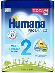 Humana 2 Hmo Mleko Następne Po 6 Miesiącu