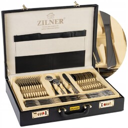 Komplet Sztućców 12 Osób 72 Ele W Walizce