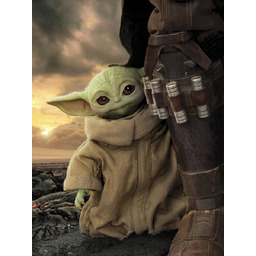 PUZZLE Yoda Star Wars Baby Yoda + IMIĘ