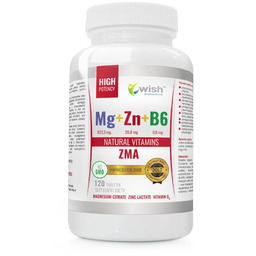 ZMA Magnez + Cynk + B6 suplement diety