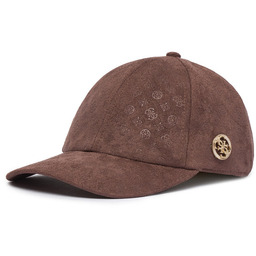 Czapka z daszkiem Guess AW5627 POL01 Brązowy