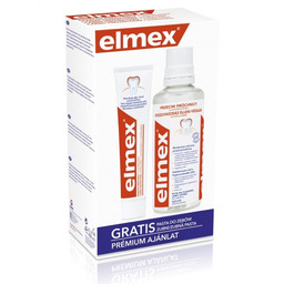 Elmex Zestaw w kasecie Przeciw Próchnicy (płyn