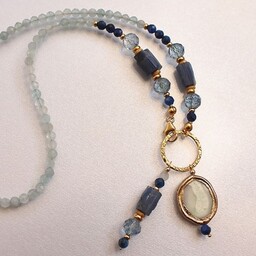 Pakamera UNIKAT! Swoboda Ekspresji - kyanit, topaz, perła