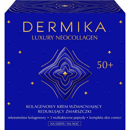 Dermika Luxury Neocollagen 50+ Kolagenowy Krem wzmacniający redukujący