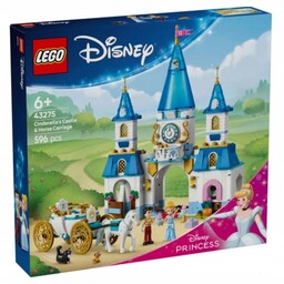 Lego 43275 Disney Zamek I Kareta Kopciuszka