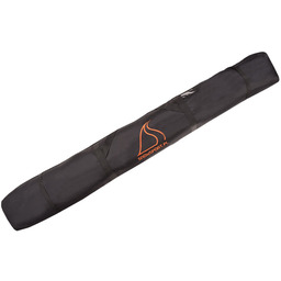 Snowsport, Pokrowiec na narty, Prestige, czarny, 155 cm