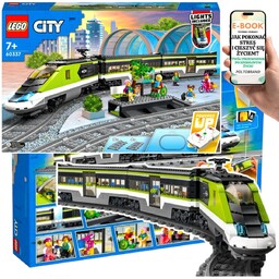 DUŻY ZESTAW LEGO City Ekspresowy pociąg pasażerski