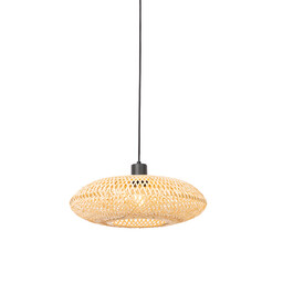 QAZQA Orientalna lampa wisząca bambus 40 cm -