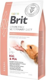Brit Grain Free Veterinary Diets Dog Renal Jajko
