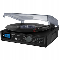 Gramofon Cyfrowy Usb/sd/fm/bt Sencor Stt 212U