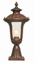 Chicago lampa stojąca zewnętrzna brązowa CC3-S - Elstead