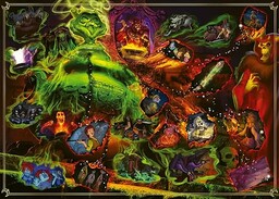 Puzzle 2D 1000 elementów: Villainous. Rogaty Król