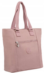 Nylonowy, pojemny shopper damski - Peterson