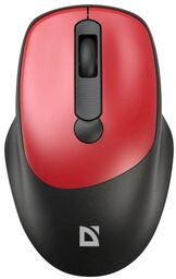 DEFENDER MYSZ FEAM MM-296 RF SILENT CZERWONA