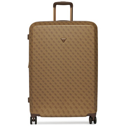 Walizka duża Guess Latona Travel TWHK92 11988 Beżowy