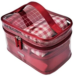 Kosmetyczka Damska 4x Torebka Organizer Podróżny NOBLE seria